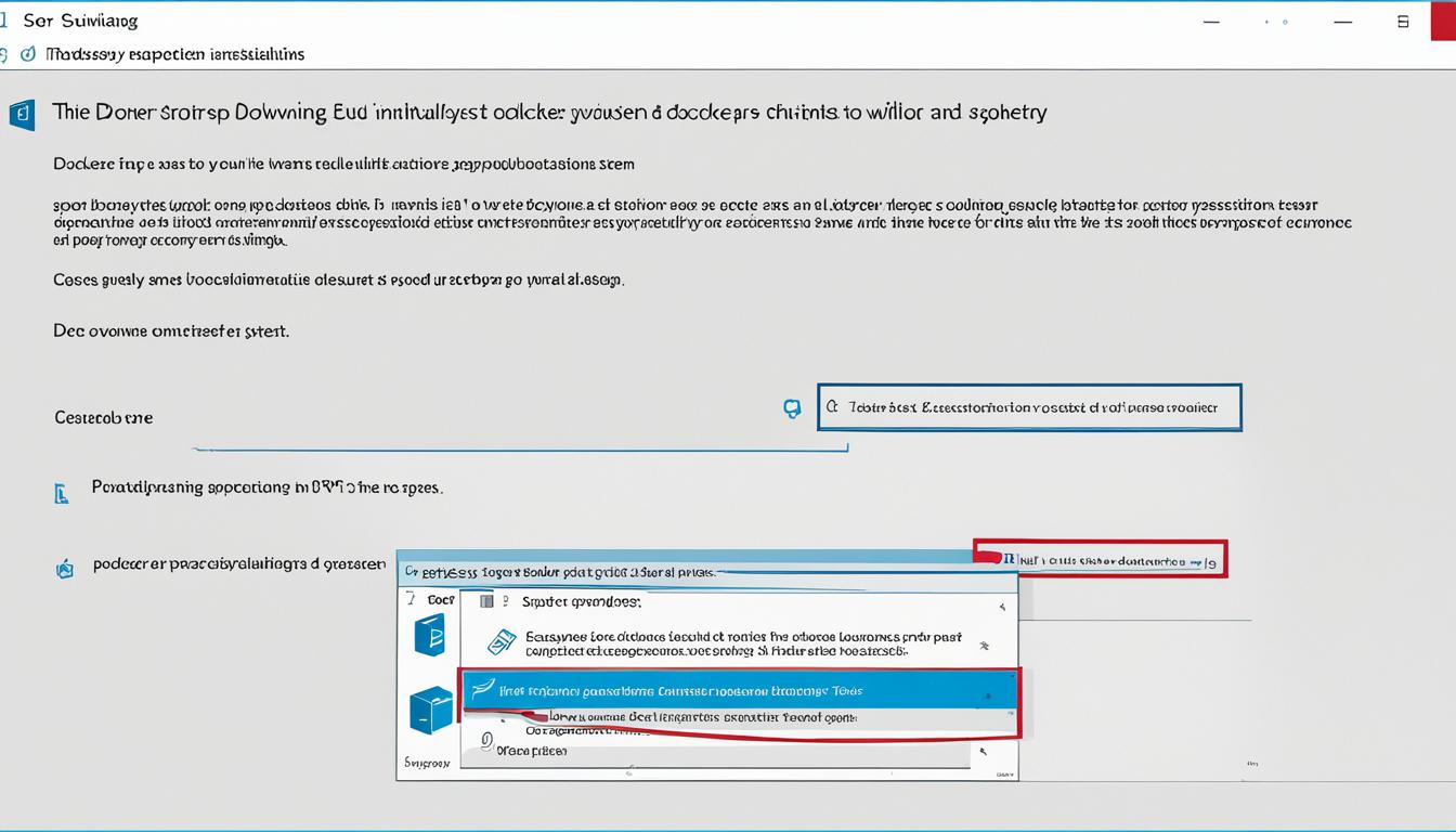 Install docker on windows