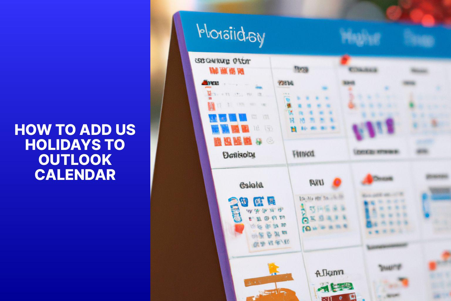 Add US Holidays To Your Outlook Calendar A Step by Step Guide